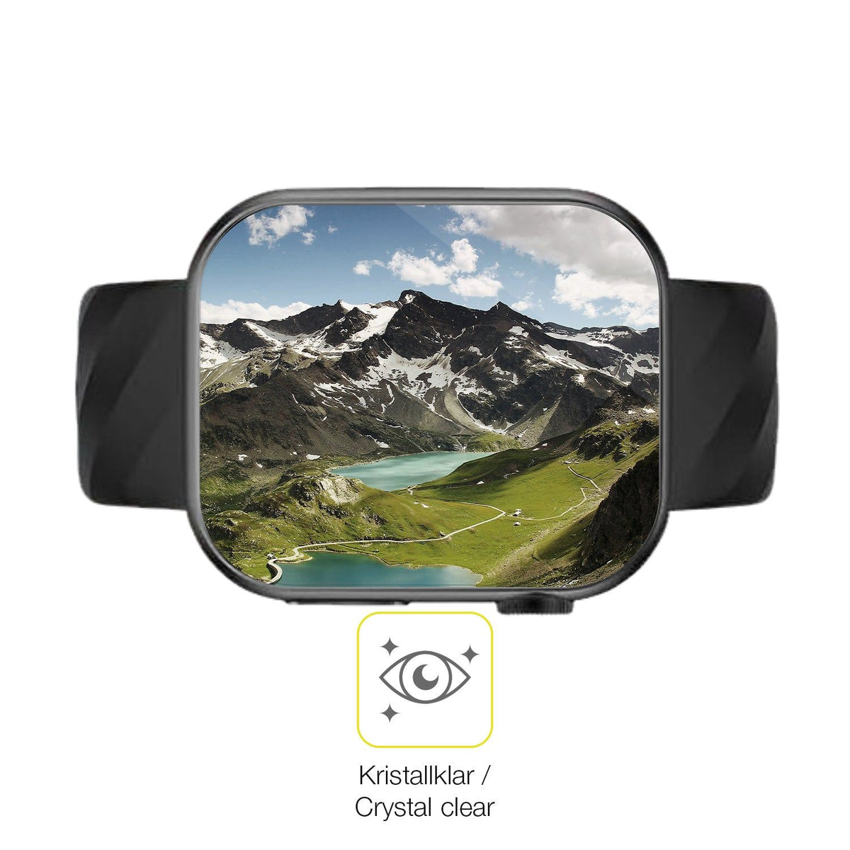 2x 3D Full Cover Schutzfolie für Lgnitek ET593 1.75 Zoll