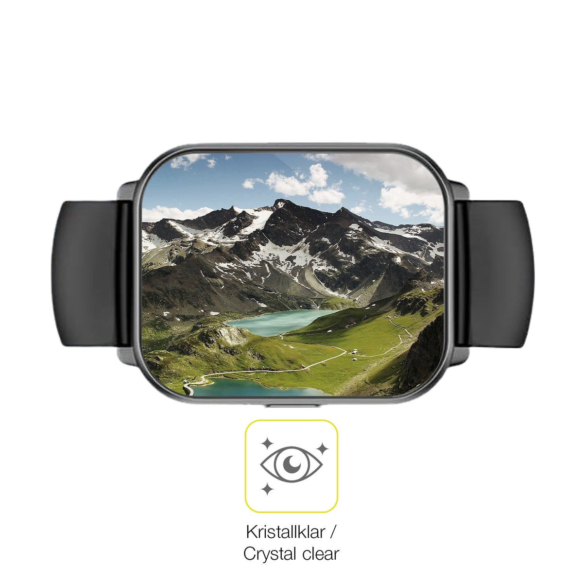 2x 3D Full Cover Schutzfolie für Huakua D3 1.85 Zoll