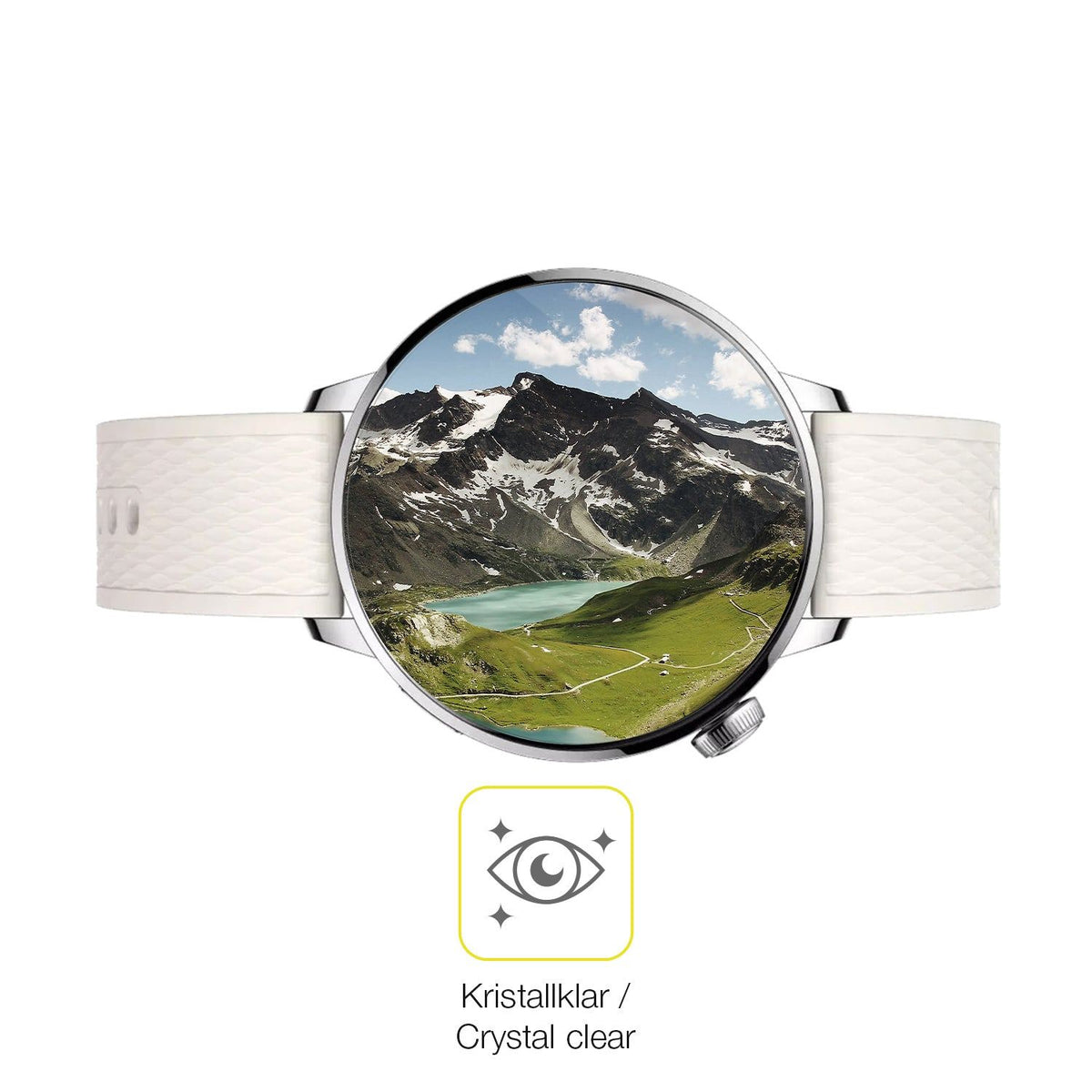 2x 3D Full Cover Schutzfolie für Oppo Watch X2 Mini