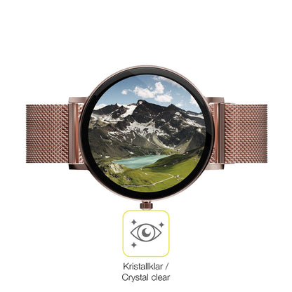 2x 3D Full Cover Schutzfolie für ZenWatch Venice Pro