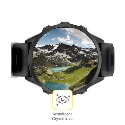 2x 3D Full Cover Schutzfolie für Garmin Forerunner 570 42mm