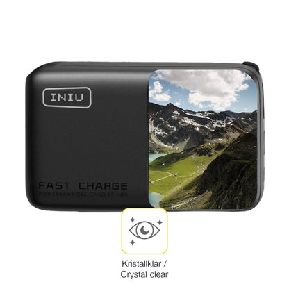 2x 3D Full Cover Schutzfolie für INIU Carry P50-E1