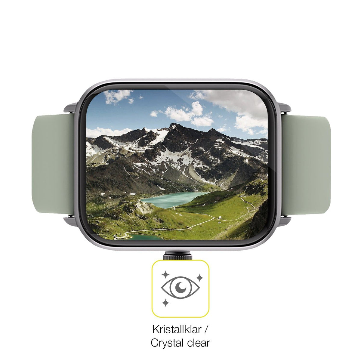 1x 3D Full Cover Schutzfolie für Noise ColorFit Pro 3 Alpha