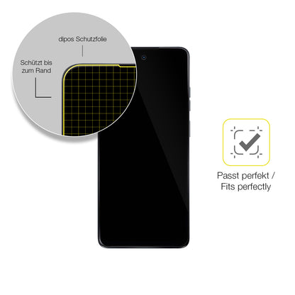 2x 3D Full Cover Schutzfolie für Motorola Moto G24 Power