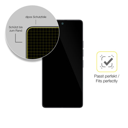 2x 3D Full Cover Schutzfolie für Umidigi A16 Pro