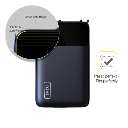 2x 3D Full Cover Schutzfolie für INIU Carry P51-E2