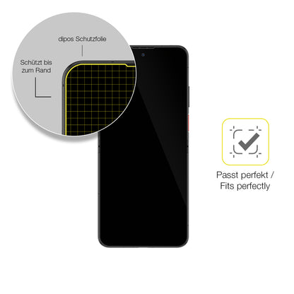 2x 3D Full Cover Schutzfolie für Nubia ZTE Flip 2 5G