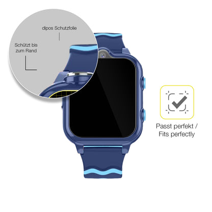 2x 3D Full Cover Schutzfolie für Sytifro D35 Kindersmartwatch