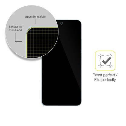 2x 3D Full Cover Schutzfolie für Vivo V60