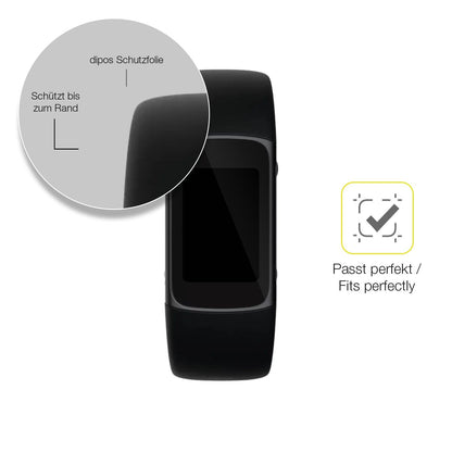 2x 3D Full Cover Schutzfolie für Fitbit Charge 6
