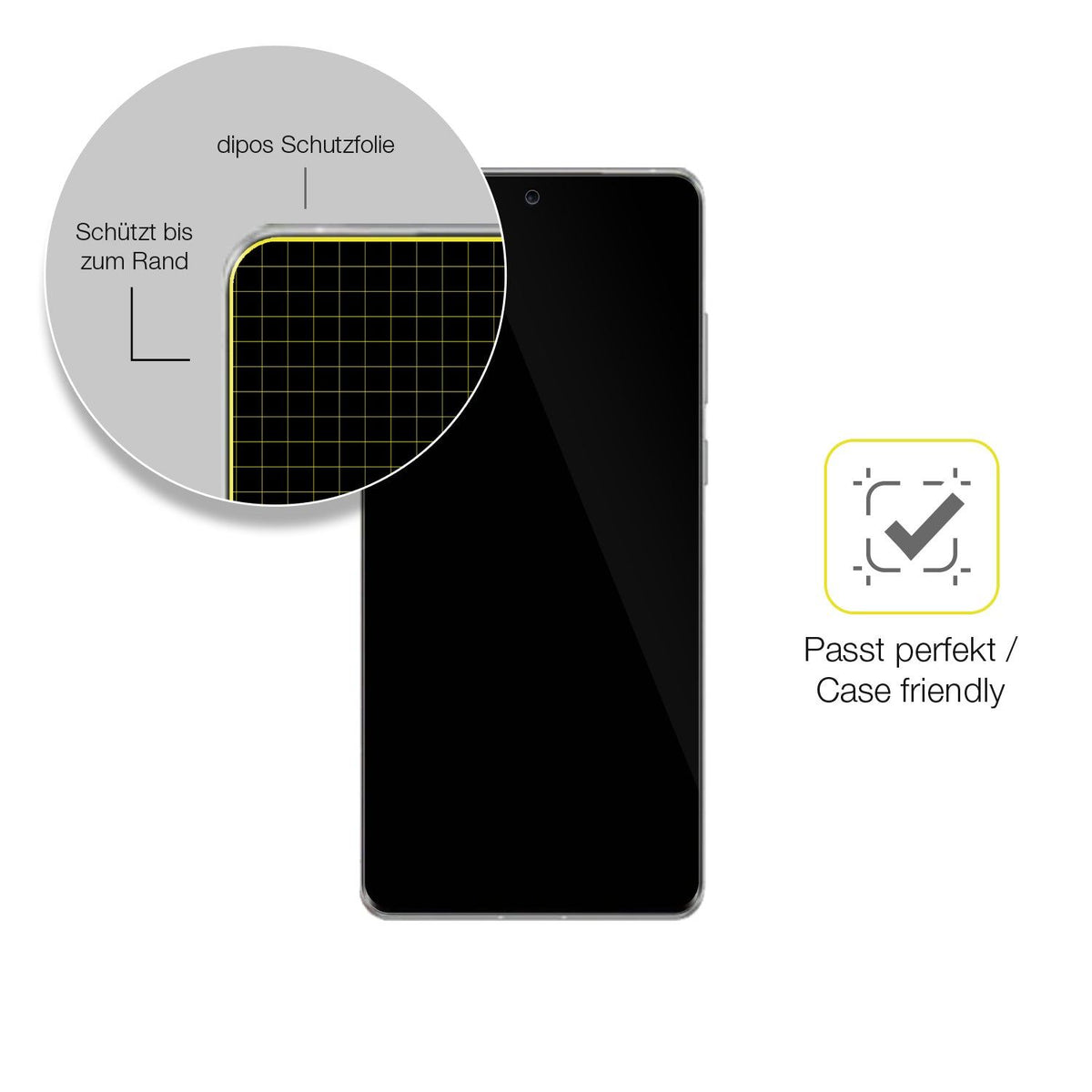 2x 3D Full Cover Schutzfolie für OPPO Find X7 Ultra