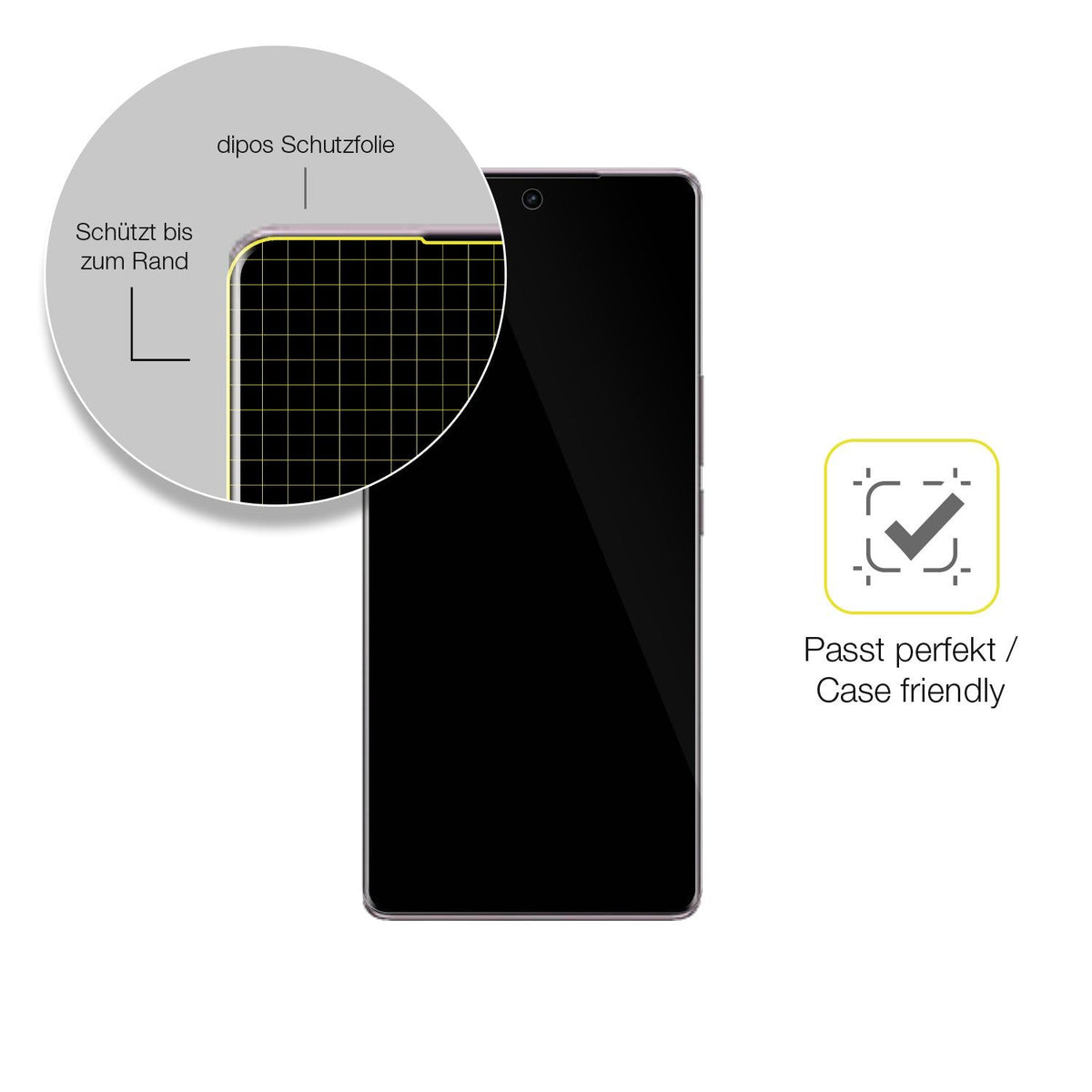 2x 3D Full Cover Schutzfolie für VIVO S17