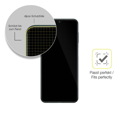 2x 3D Full Cover Schutzfolie für itel A60