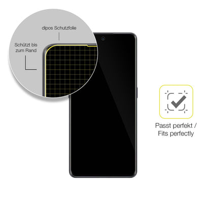 1x 3D Full Cover Schutzfolie für Oppo Reno8 T 5G