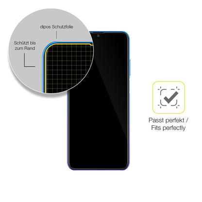 2x 3D Full Cover Schutzfolie für Ulefone Note 12P