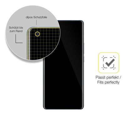 2x 3D Full Cover Schutzfolie für VIVO X50 Pro Plus