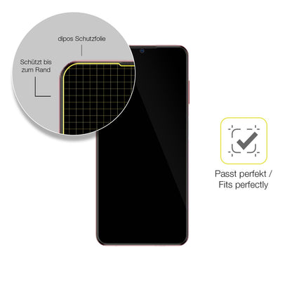 2x 3D Full Cover Schutzfolie für ZTE Blade V40 Vita