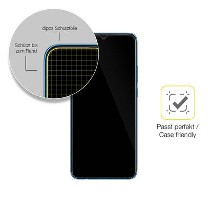 3x 3D Full Cover Schutzfolie für Oppo A16K
