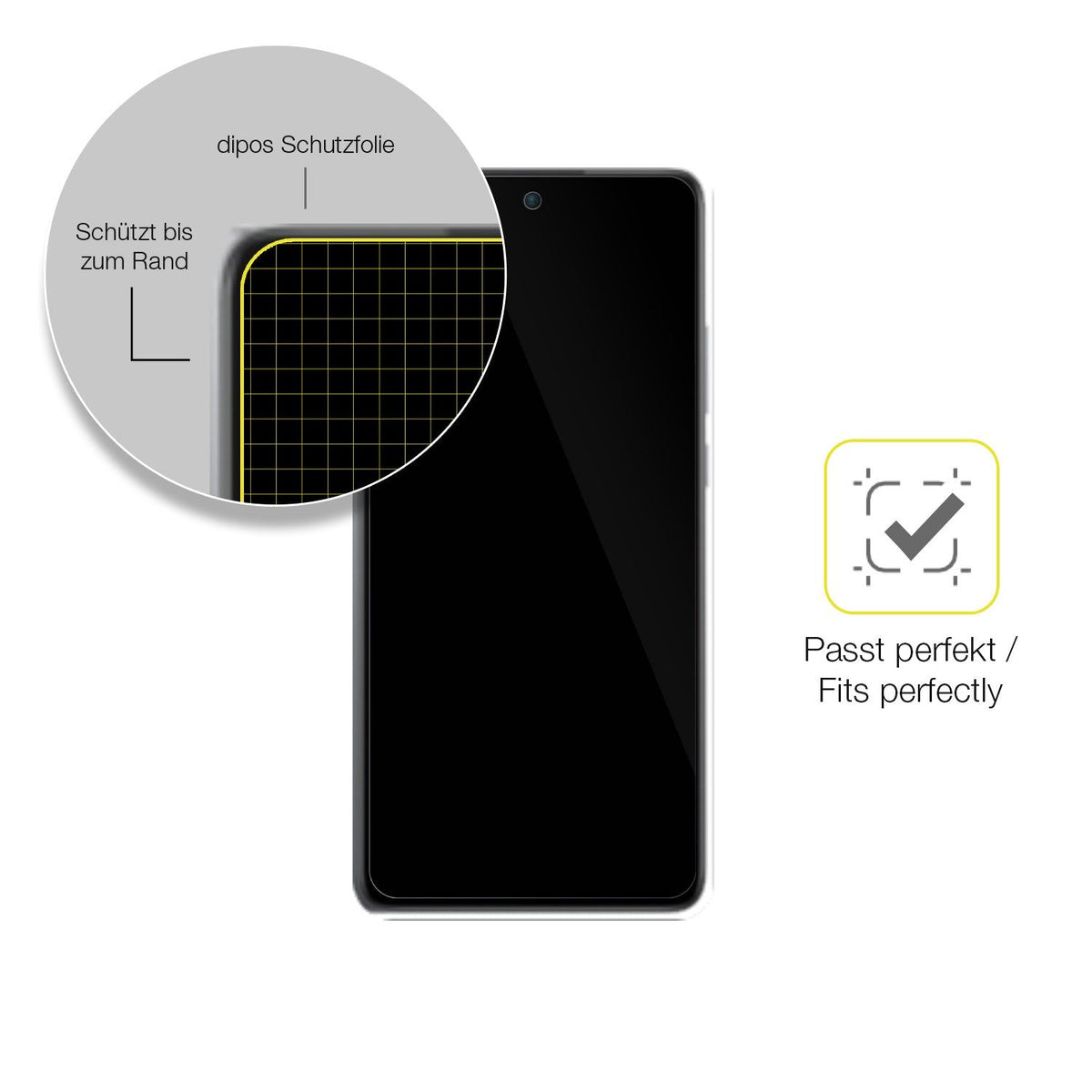 2x 3D Full Cover Schutzfolie für OnePlus Nord CE4 Lite