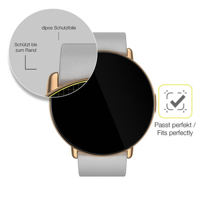 2x 3D Full Cover Schutzfolie für Zepp E Smartwatch