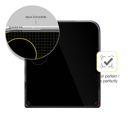 2x 3D Full Cover Schutzfolie für Xiaomi Mi Mix Flip (Frondisplay)