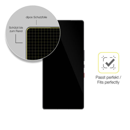 2x 3D Full Cover Schutzfolie für ZTE Nubia Redmagic 10 Pro+