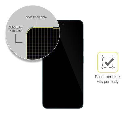 2x 3D Full Cover Schutzfolie für Oukitel C58 Pro