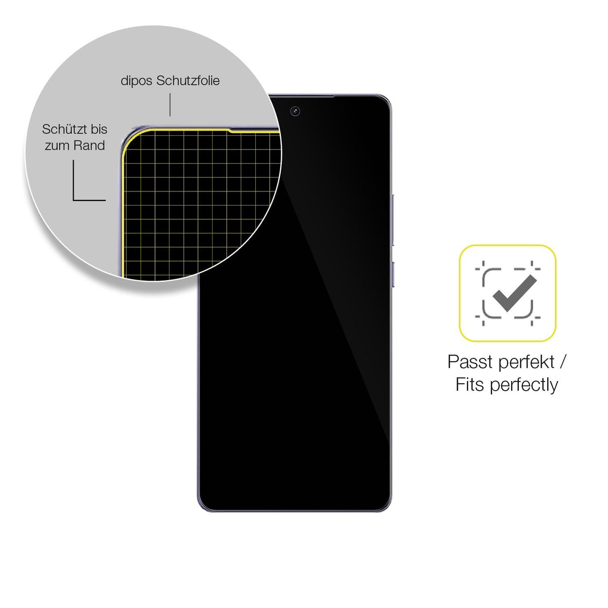 2x 3D Full Cover Schutzfolie für Realme Neo 7