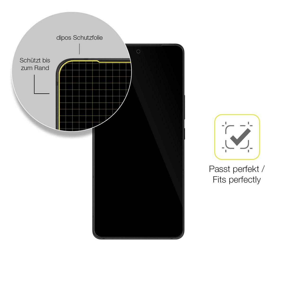 2x 3D Full Cover Schutzfolie für Asus Rog Phone 9