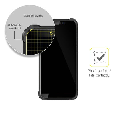 2x 3D Full Cover Schutzfolie für Oukitel WP5