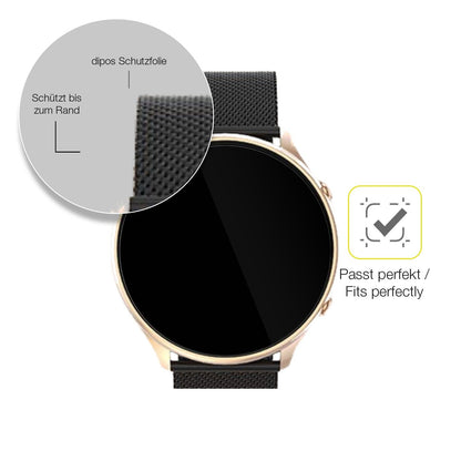 2x 3D Full Cover Schutzfolie für AIMIUVEI G52 Smartwatch
