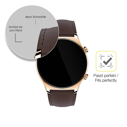 2x 3D Full Cover Schutzfolie für Honor Watch GS 3