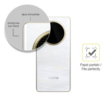2x 3D Full Cover Schutzfolie für Realme 14 Pro+ Kamera Linse
