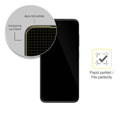 2x 3D Full Cover Schutzfolie für ZTE Blade V70 Vita