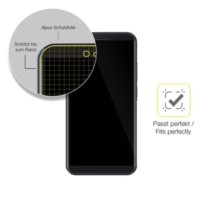 2x 3D Full Cover Schutzfolie für Mobicel PX10