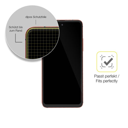 2x 3D Full Cover Schutzfolie für Nuu Mobile N20