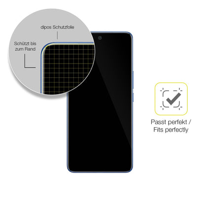 2x 3D Full Cover Schutzfolie für Vivo V50