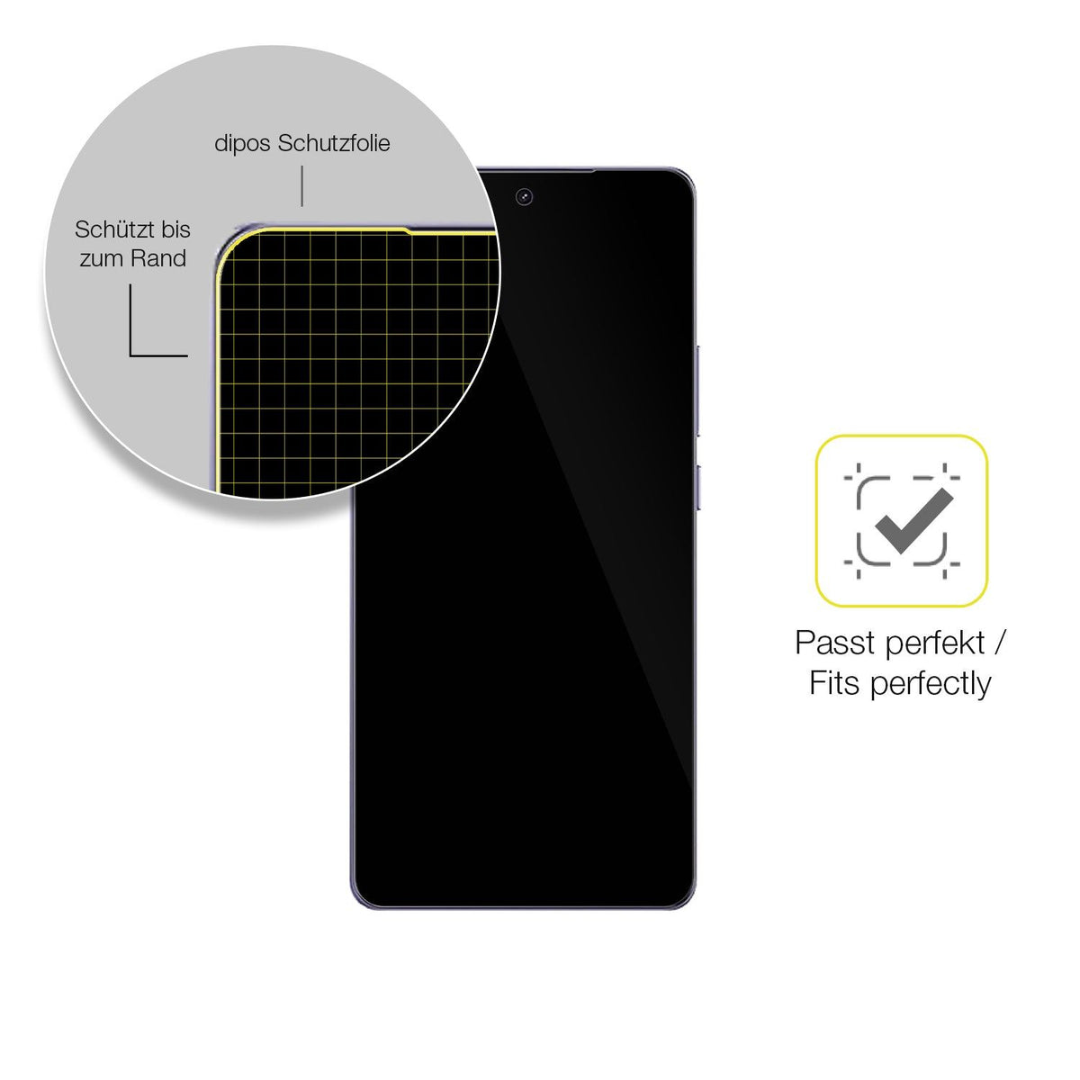 2x 3D Full Cover Schutzfolie für Realme Neo7 SE
