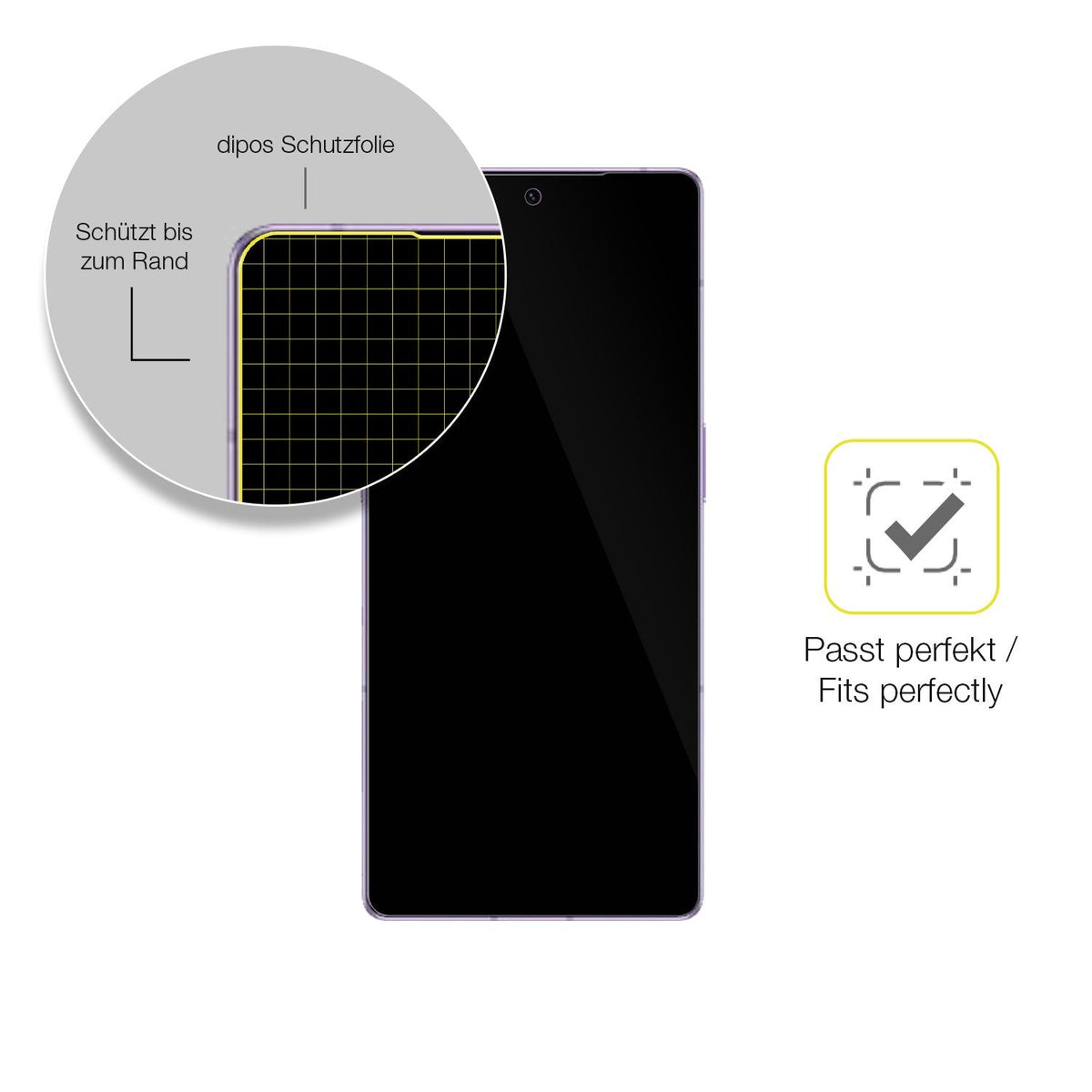 2x 3D Full Cover Schutzfolie für Infinix Note 50 Pro