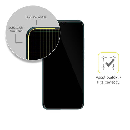 2x 3D Full Cover Schutzfolie für Mobicel P12