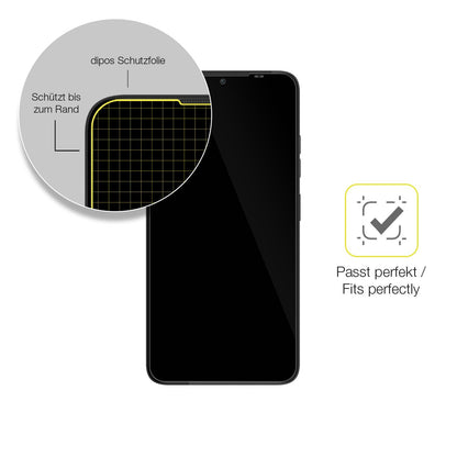 2x 3D Full Cover Schutzfolie für I Kall Z16 Pro