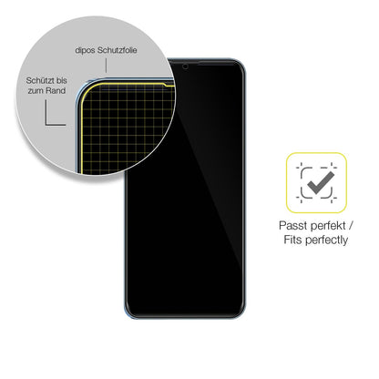 2x 3D Full Cover Schutzfolie für I Kall Z19 Prime Plus