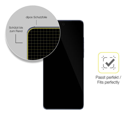 2x 3D Full Cover Schutzfolie für Motorola Edge 60