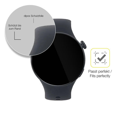 2x 3D Full Cover Schutzfolie für Vivo Watch 5