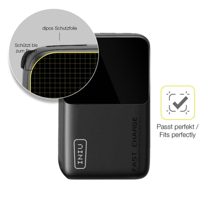 2x 3D Full Cover Schutzfolie für INIU Carry P50-E1