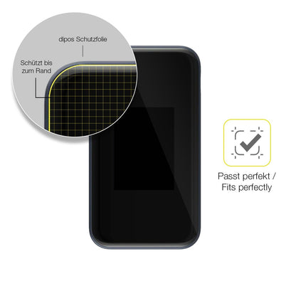 2x 3D Full Cover Schutzfolie für ZTE MU5002