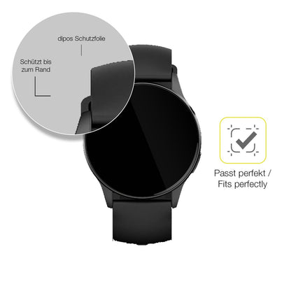 2x 3D Full Cover Schutzfolie für 360Grad FITSmartWatch LIGHT 2 2025