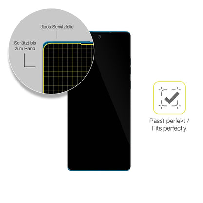 2x 3D Full Cover Schutzfolie für Motorola G96