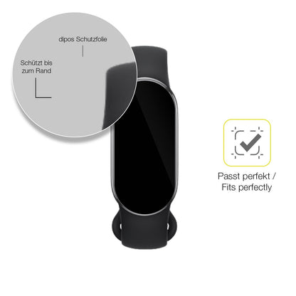 2x 3D Full Cover Schutzfolie für Xiaomi Smartband 10