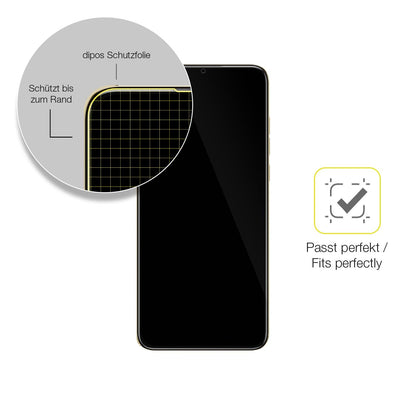 2x 3D Full Cover Schutzfolie für Oukitel C57s